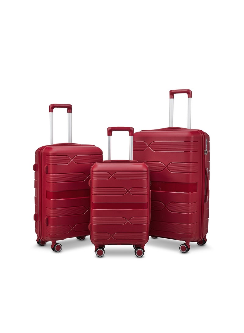 PP Luggage Trolley Bags anti-break size 24